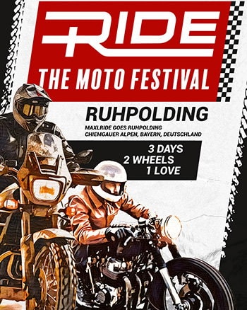 独ルポルディングで「RIDE」モトフェス開催、走行と試乗とキャンプの三日間