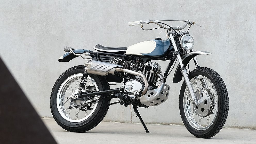 Taiwan's 150cc Commuter Reborn as a One-Off Scrambler by Workshop Fever