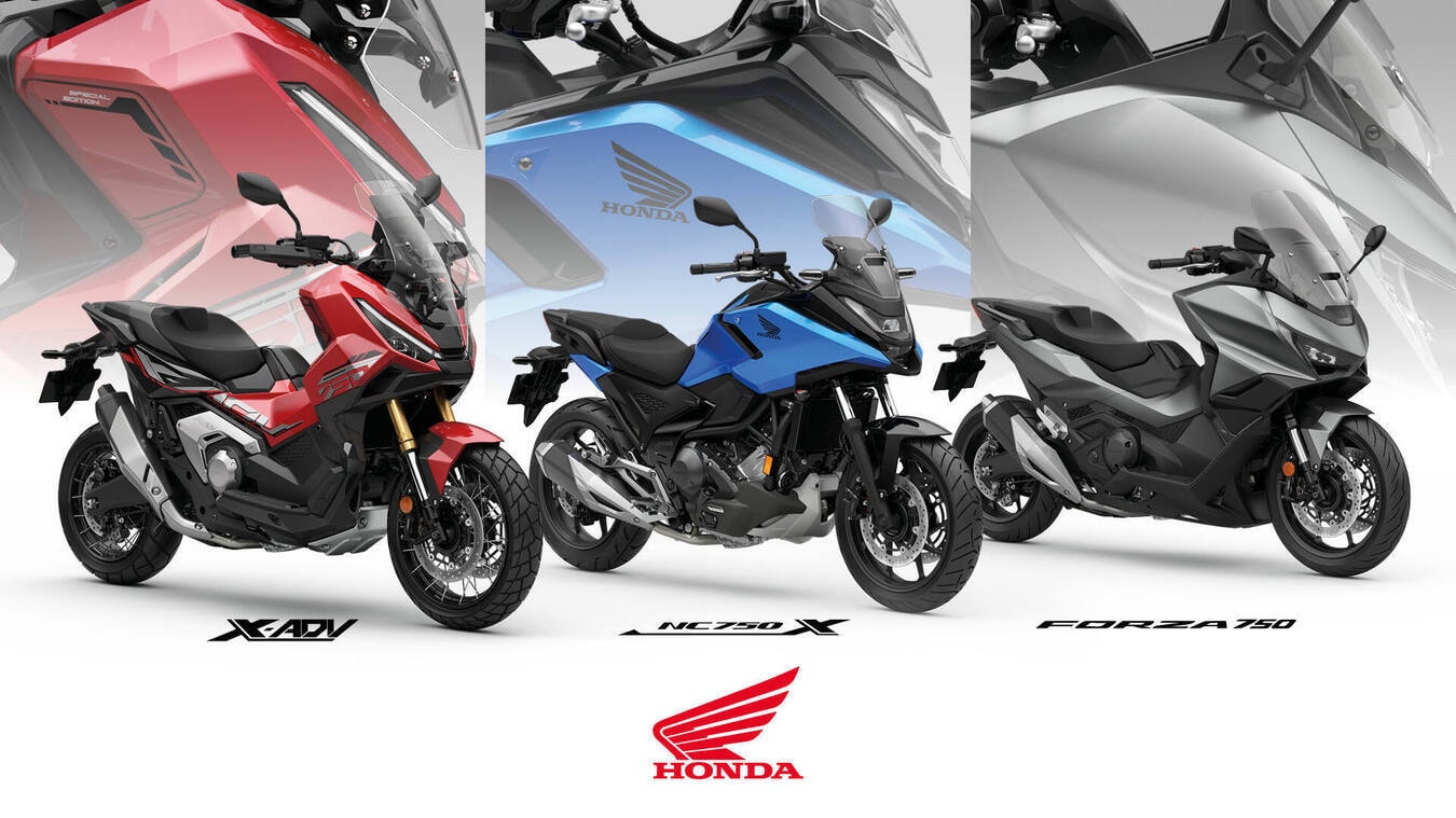 Honda、X-ADV・Forza 750・NC750Xの27年型に新色設定