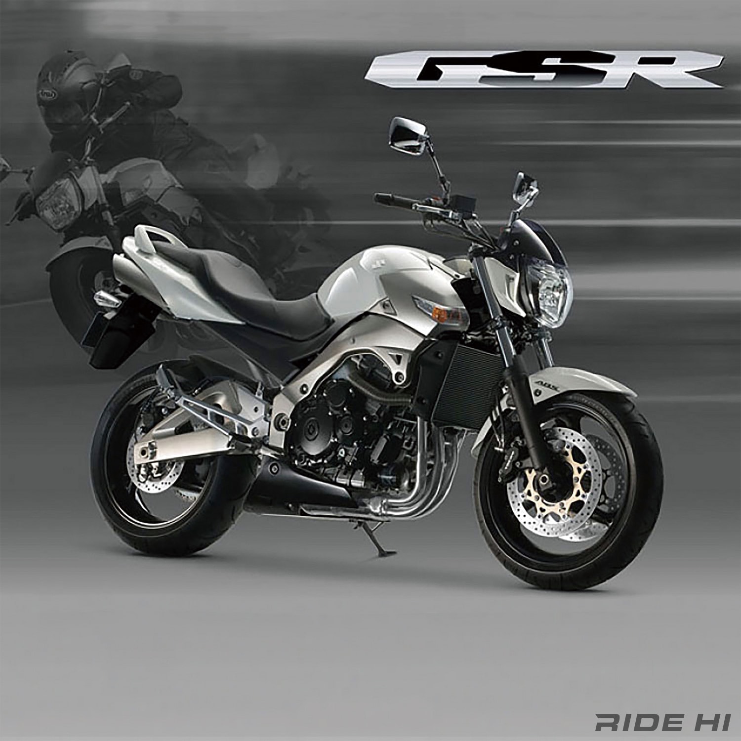 スズキ「GSR400」に注目、アルミフレームと2本出しアップマフラーの個性派ミドル