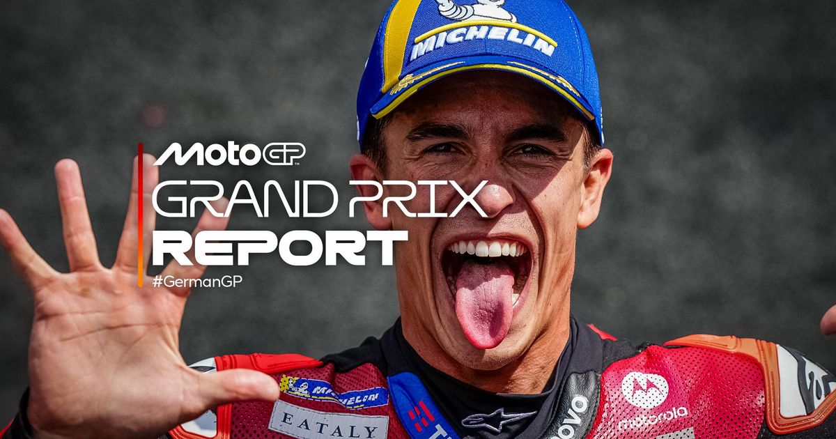 Marquez Dominates German GP, Ties Agostini's Record at the Sachsenring