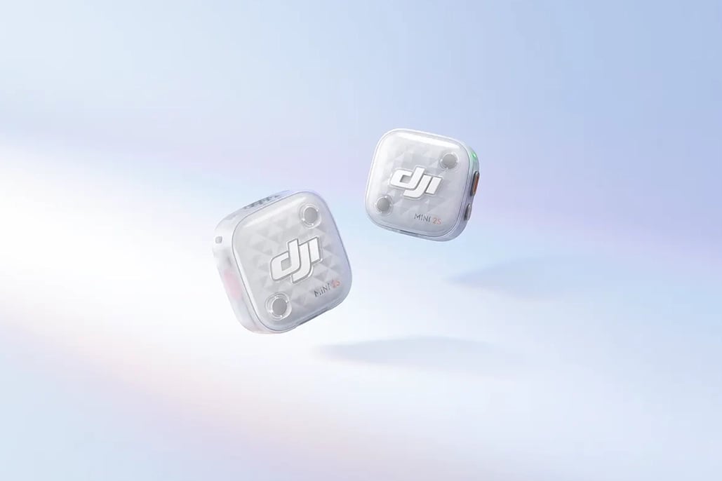 DJI's Mic Mini 2S Launches Globally With Up to 28 Hours of Built-In Recording