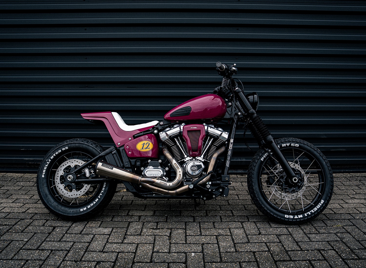 Harley's "Creators Custom Clash": Ironwood Builds a Pink Street Bob