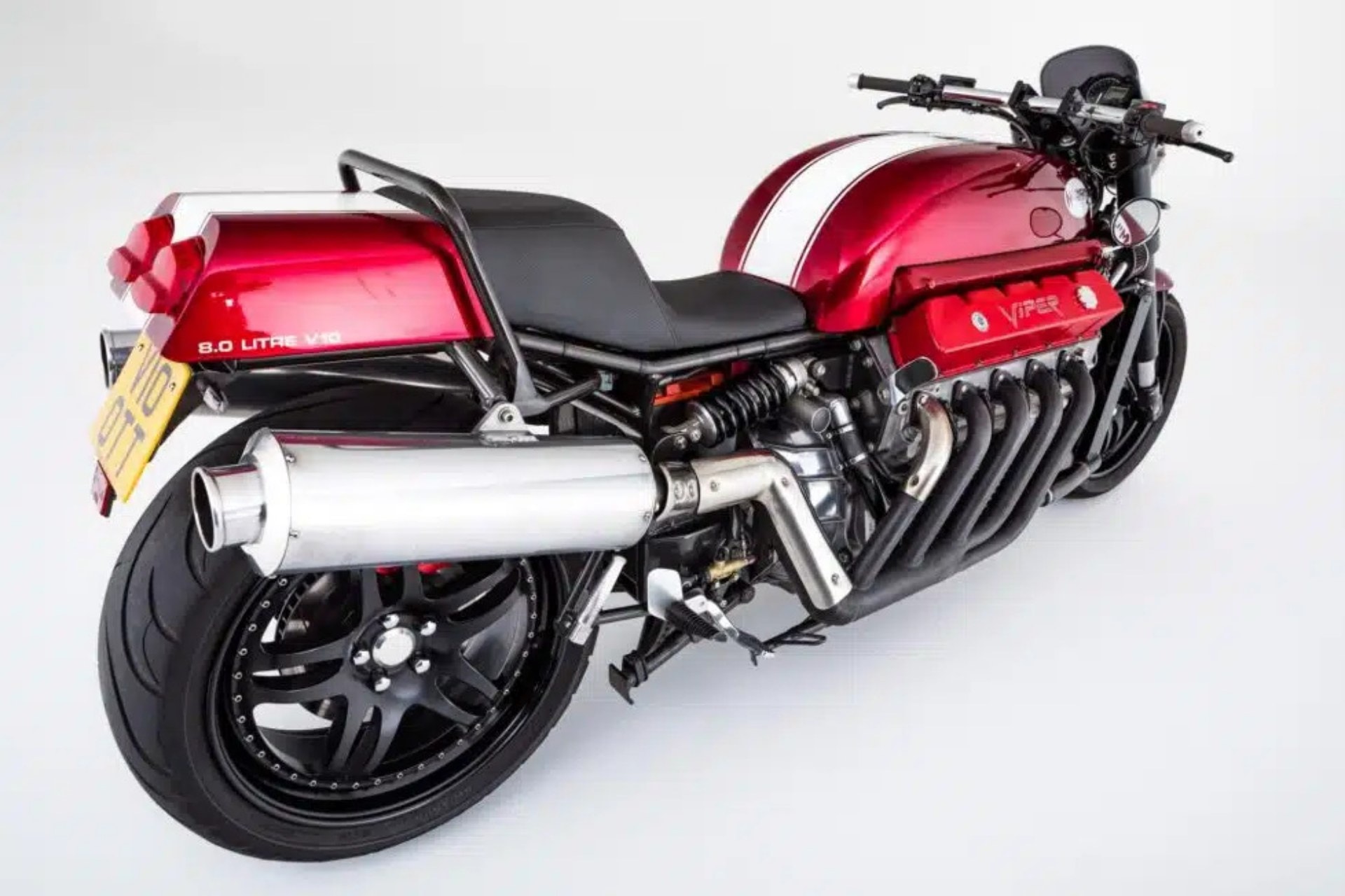 Allen Millyard's Monster 'Viper V10' Motorcycle Sells for €150,000 at Auction