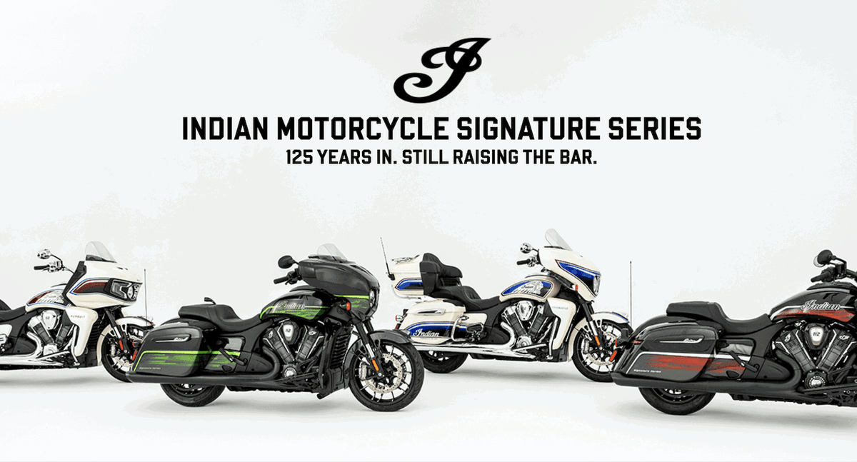 インディアンが新「Signature Series」発表 工場出しのファクトリーカスタム、当面は北米中心