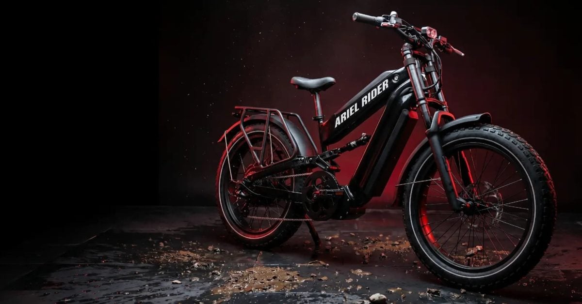 Ariel Rider「MUDD 72V」——最高105km/h超、ペダル付きの軽量電動オフロード