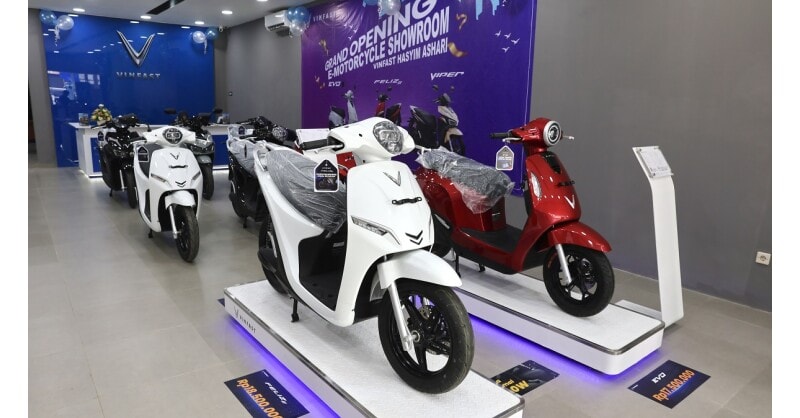 ベトナムのVinFast、インドネシアに電動バイク販売店20拠点を新設