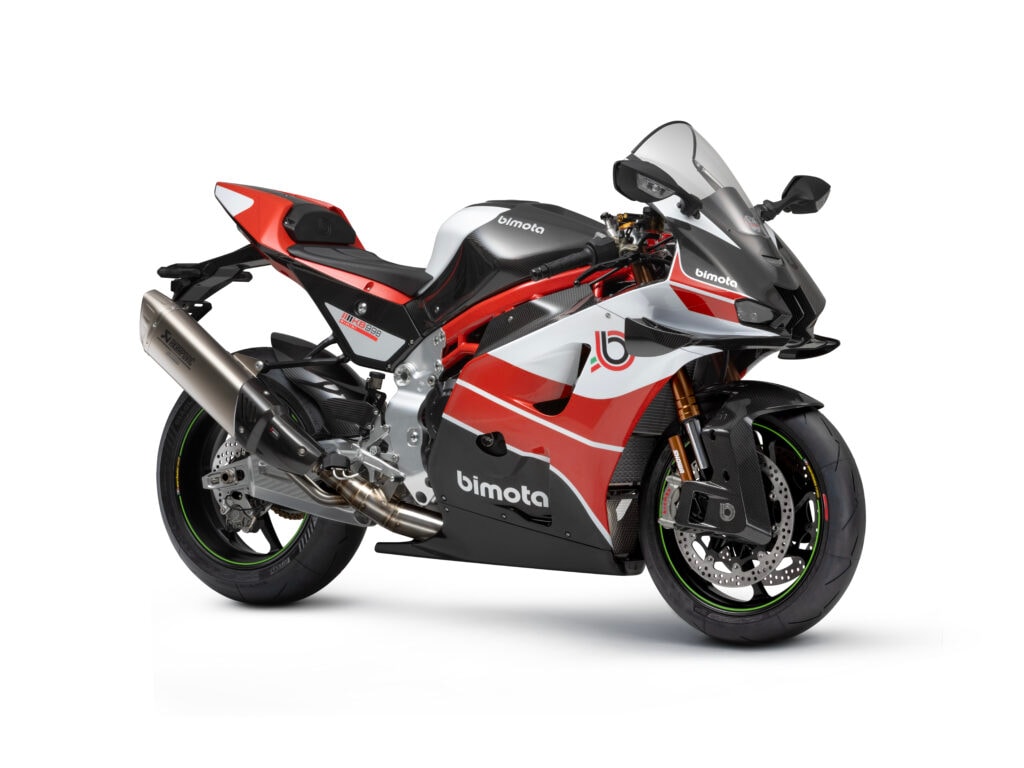 Bimota's New KB998 Rimini Integrates Active Aerodynamics With Athena's GET Electronics