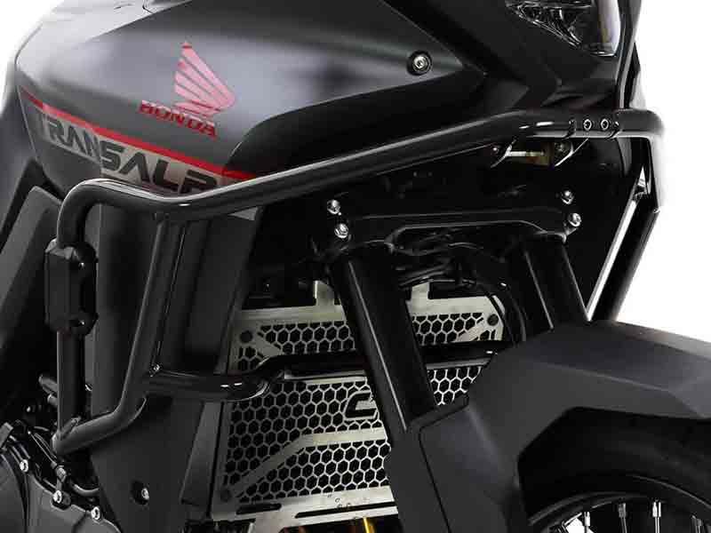R&G の HONDA XL750 Transalp 専用アルミ製アドベンチャーバー発売