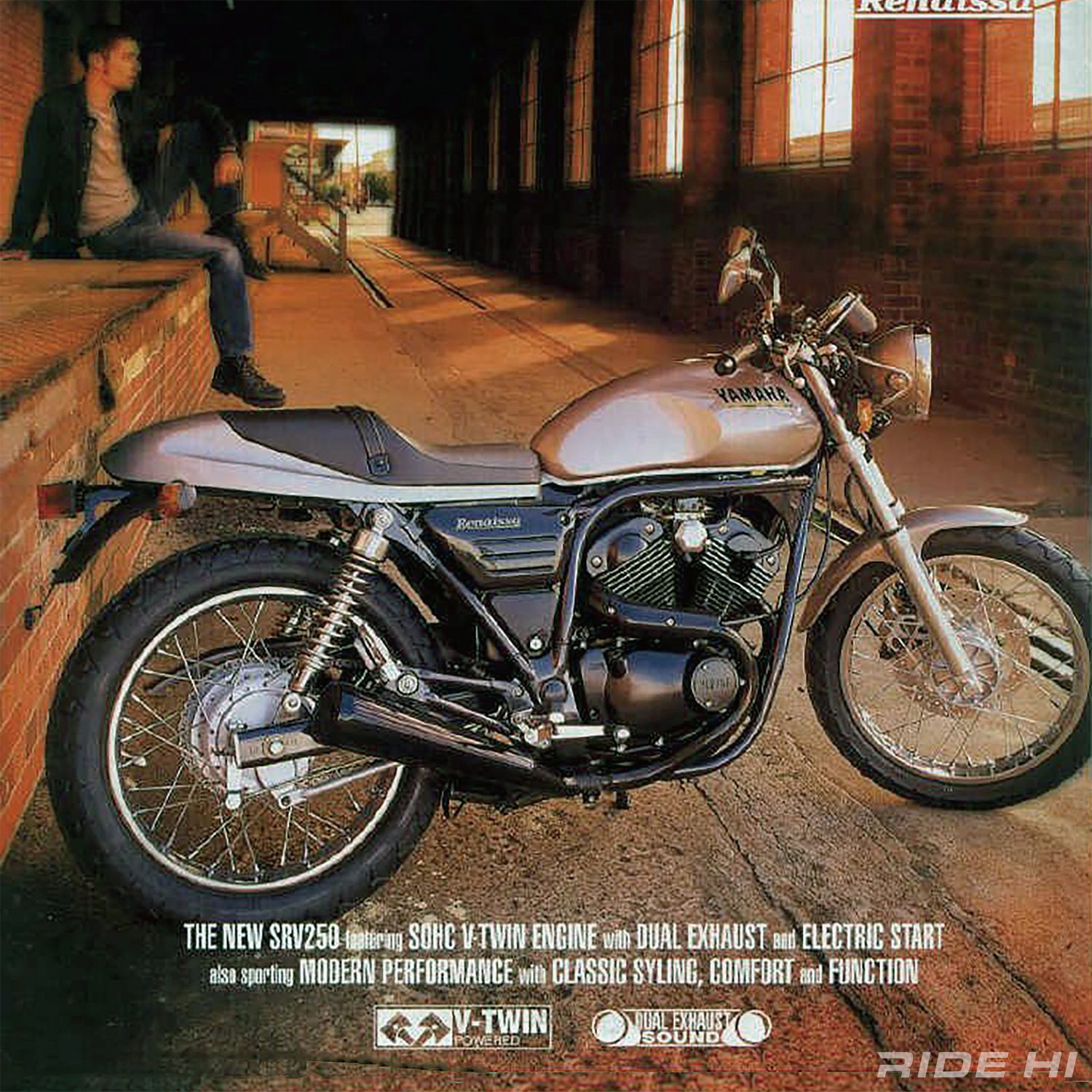 Yamaha SRV250 Renaissa: A Turn from British Style to Italian Café Racer