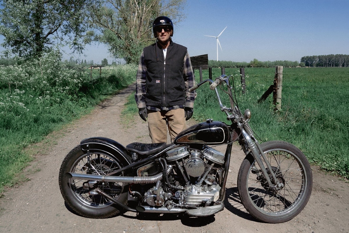 Belgian Painter 'El Guero' Draws Attention for His Finish on a 1960 Panhead