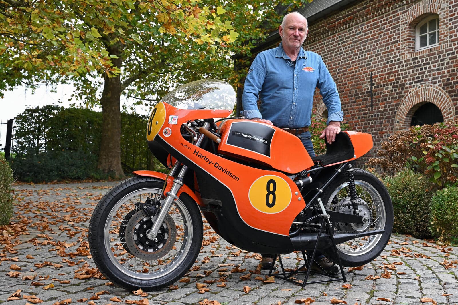 A Belgian Collector Preserves Rare AMF-Era Harley-Davidson Racers