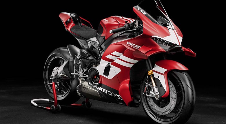 ドゥカティ「スーパーレッジェーラV4 チェンテナリオ」228馬力の限定車