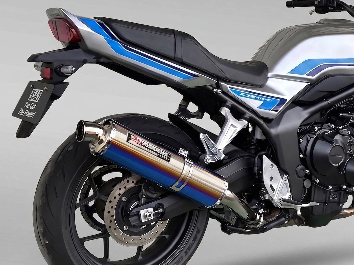 ヨシムラがCB1000F用スリップオンを発表、最大0.9kg軽量化で車検対応
