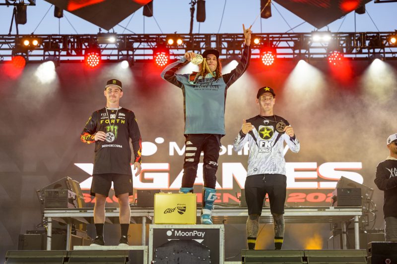 Patrick Evans Wins X Games Best Trick Gold on Electric Stark VARG, Australians Sweep the Podium