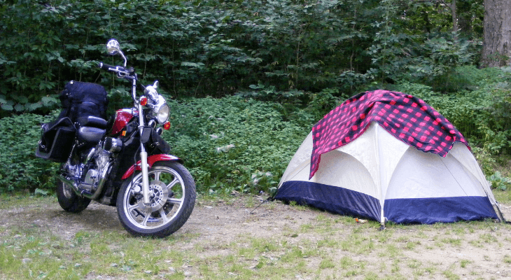 A Complete Beginner's Guide to Motorcycle Camping Touring