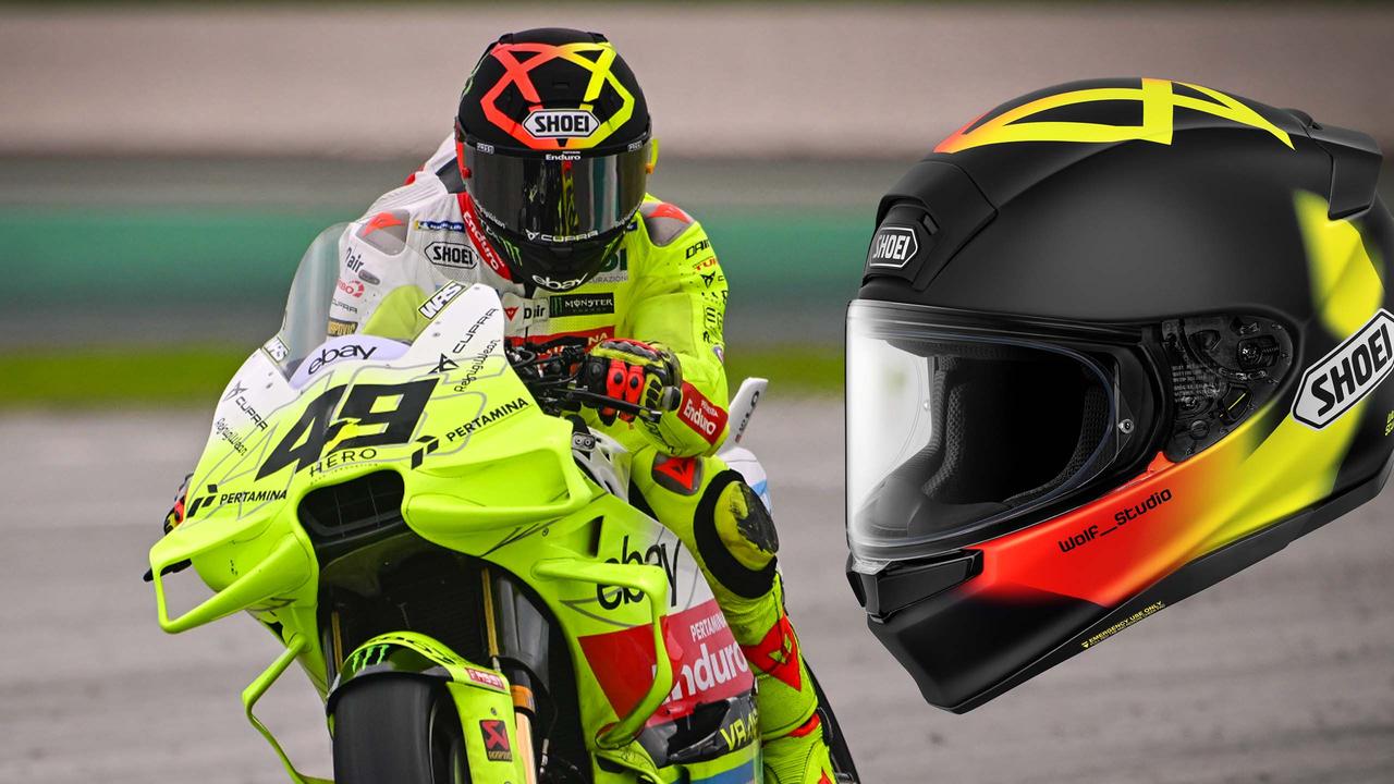 SHOEI新フルフェイス「Z-9」にMotoGPレプリカ「DIGGIA ECHO」登場