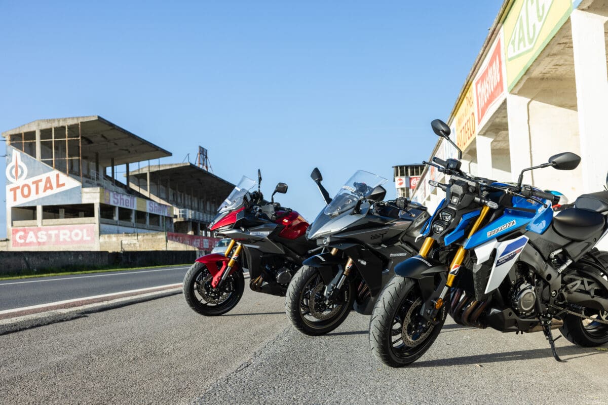 3台のSuzuki GSX-S1000で欧州3,000km 名サーキット跡を巡る週末ツーリング