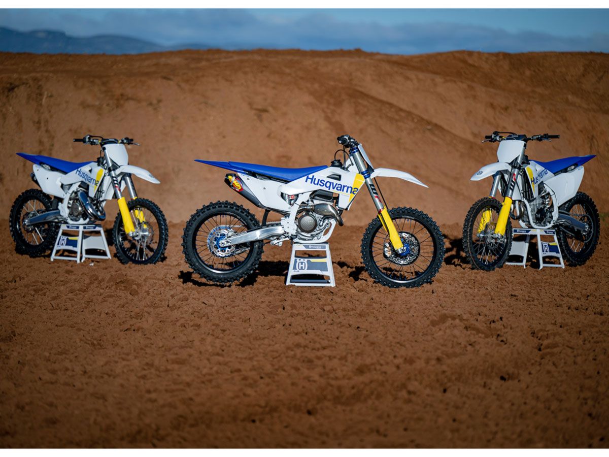 Husqvarna Unveils Full 2027 Motocross Lineup—Nine Models Refreshed with White Frames and New Design
