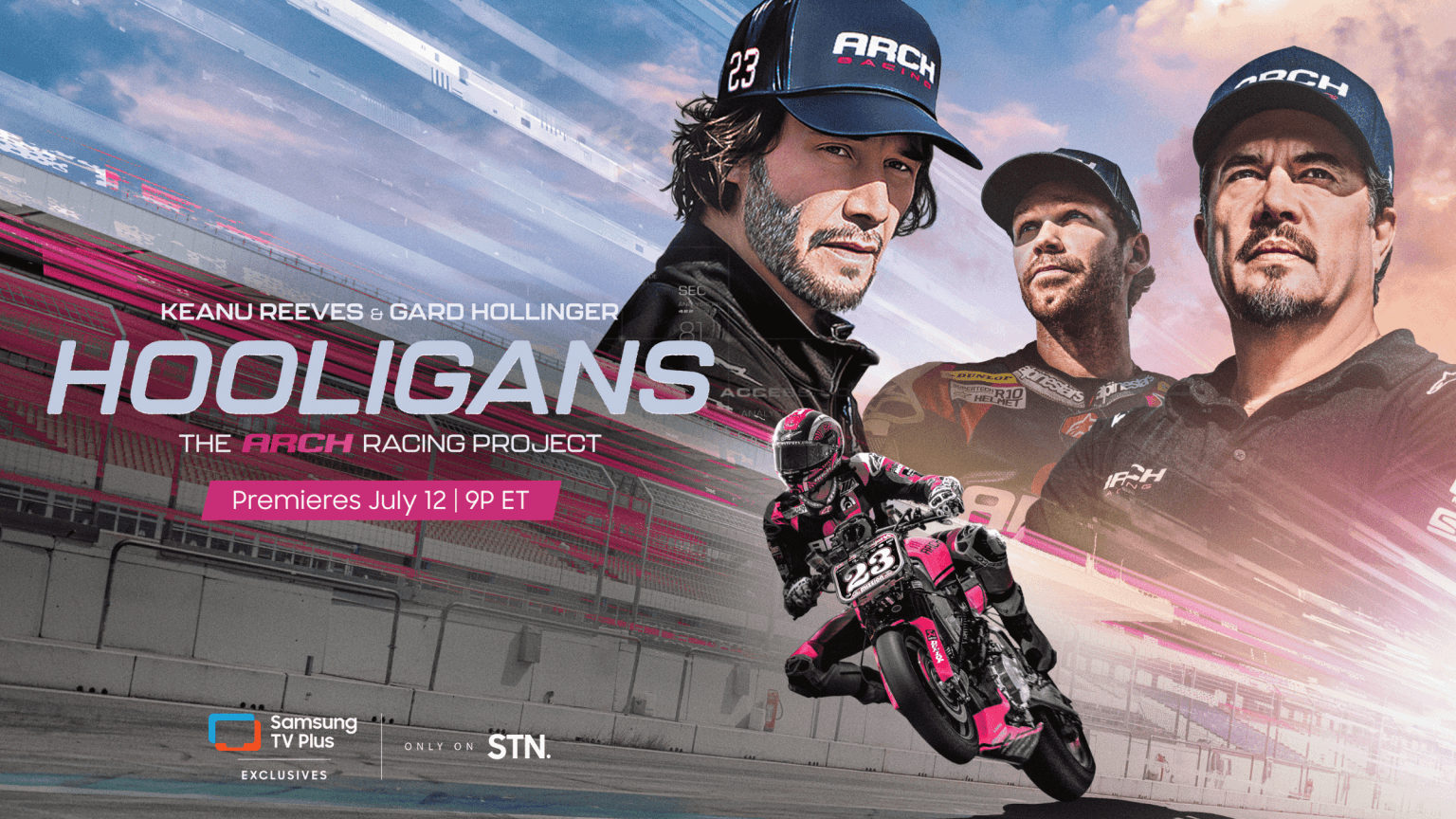 キアヌ・リーブス主演『Hooligans』、ARCHのMotoAmerica挑戦を追う