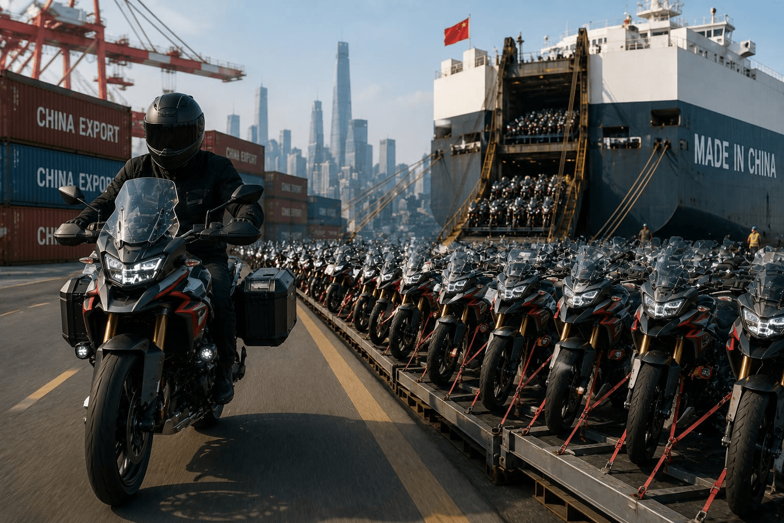 中国製バイクの輸出台数が過去最高2,620万台に到達、対米出荷は40%増の衝撃