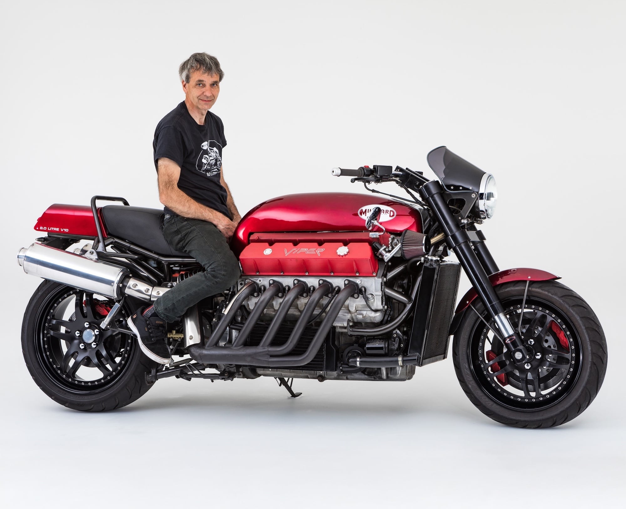 Allen Millyard's 500-Horsepower 'Viper V10' Motorcycle Up for Sale