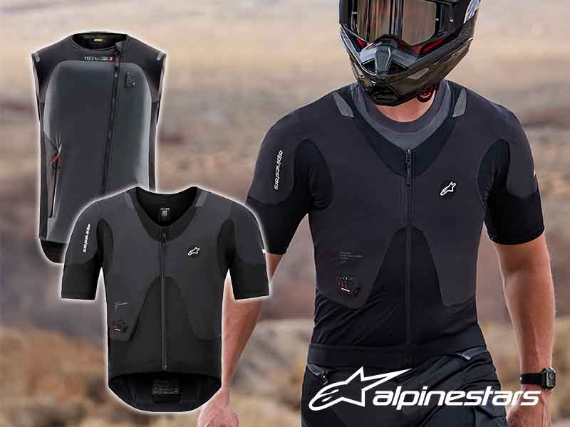 Alpinestars' Latest Airbags, TECH-AIR 5 PLASMA and More, Launch August 5