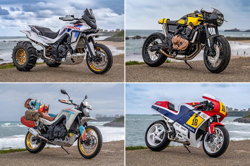 ホンダ、Wheels and Waves 2026にカスタム750を10台エントリー