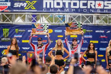 Honda HRC、ワシュガルで450総合1-2、ハンターが今季5勝目