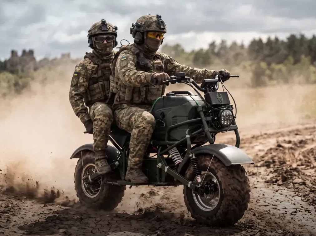 Ukraine Approves 2WD MUL.E Electric Motorcycle With Removable Generator