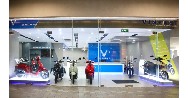 VinFast、フィリピンに電動バイク専売店21拠点を一挙開設 3モデル投入