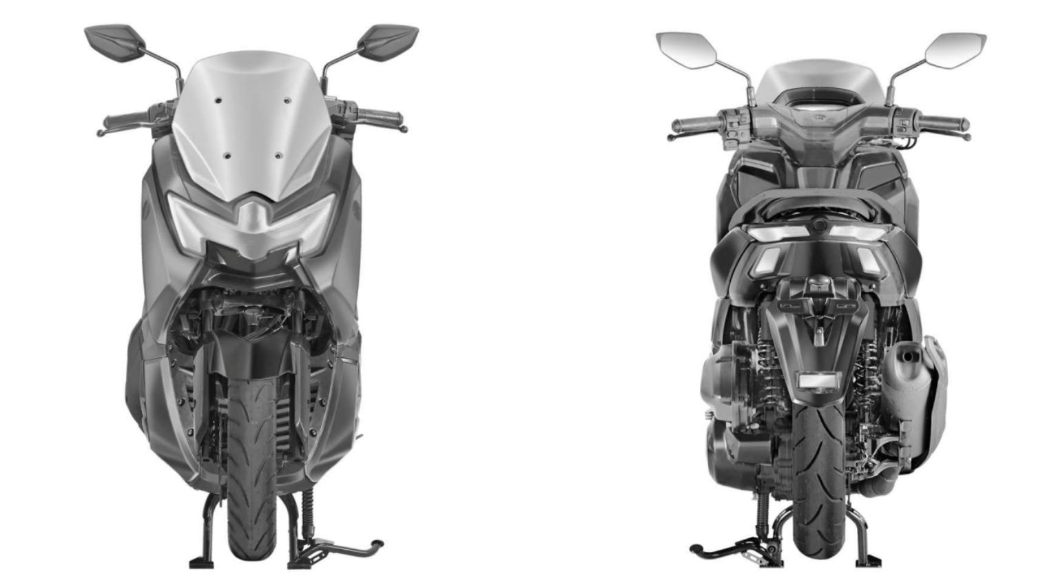 Yamaha Files Design Registration for NMAX 155 Tech MAX in India, Fueling Launch Speculation