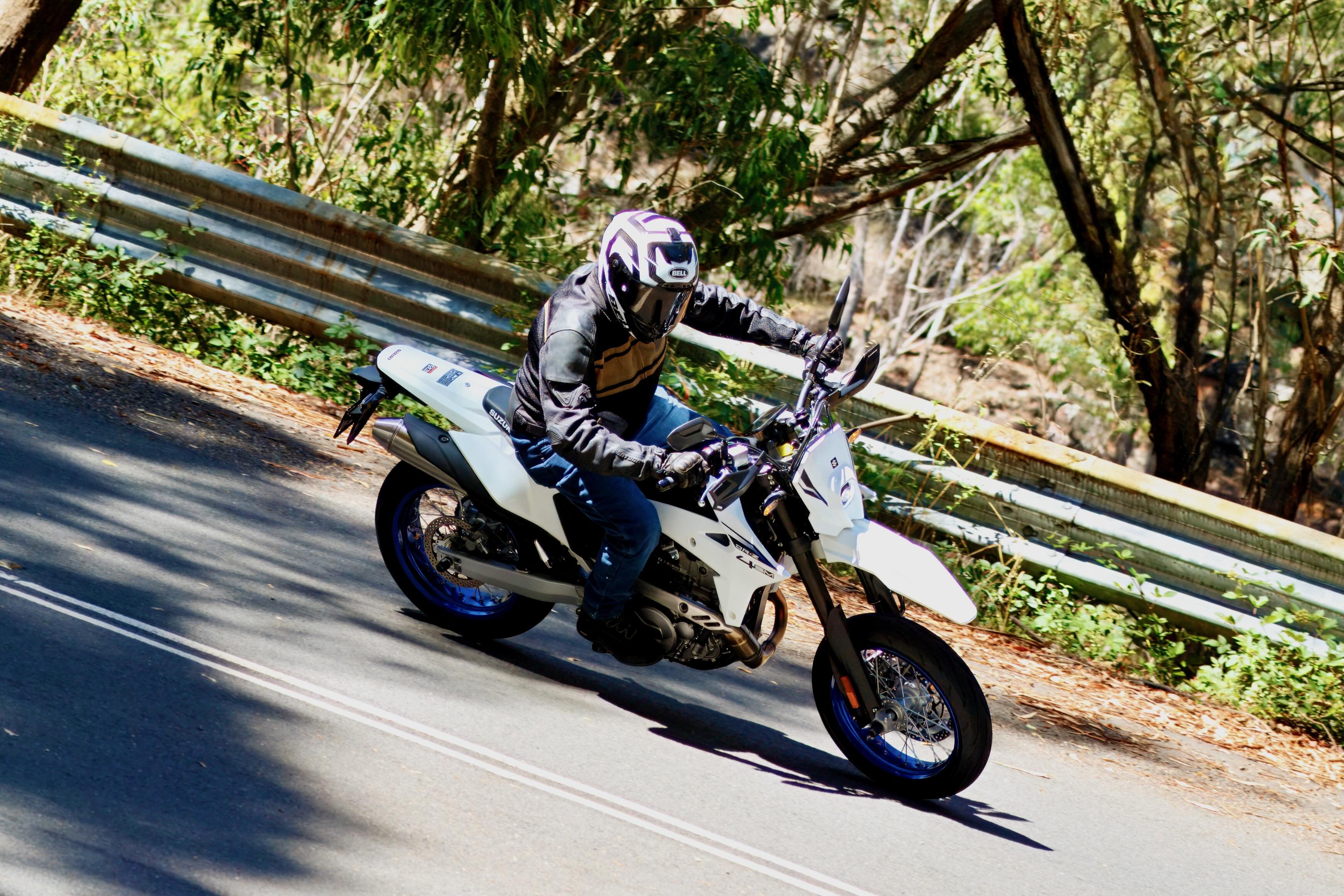 Suzuki DR-Z4SM Tested: 154kg Supermoto Gains Modern Electronics
