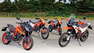 新世代KTM「390」シリーズ5機種を一挙紹介 新設計LC4cエンジンの爽快な走り
