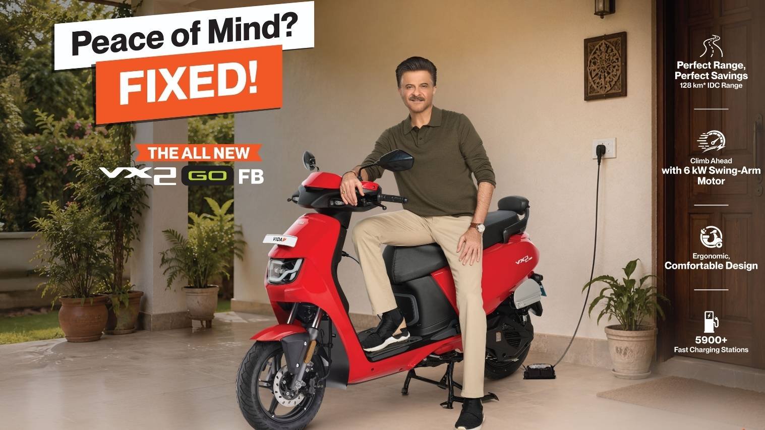 Vida Launches VX2 Go FB Fixed-Battery Scooter in India