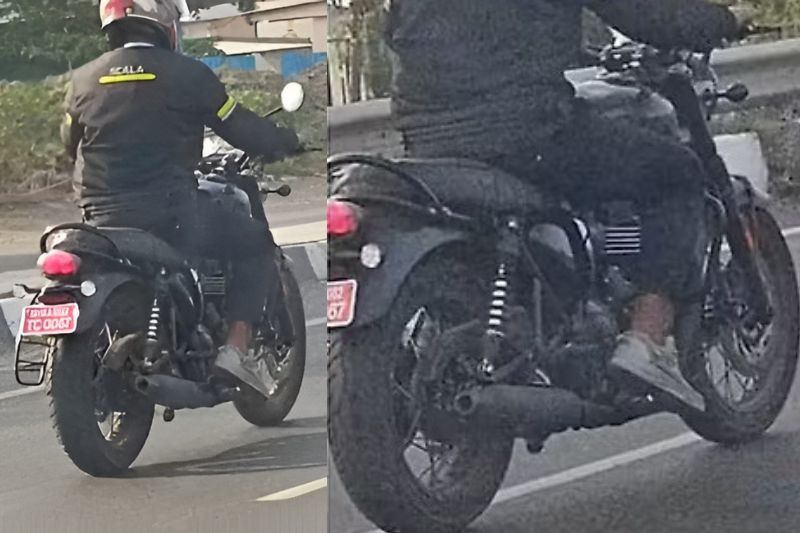 Triumph Bonneville 400 Test Mule Spotted Near Pune, Looking Production-Ready